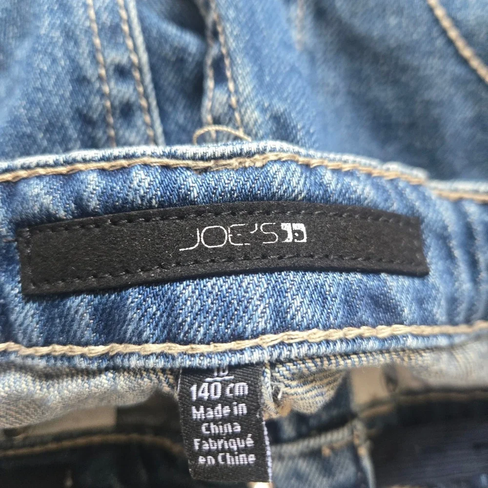 Joes Jeans Kids Ozzie 4152 Blue Denim Floral‎ Embroidered Shorts Size 10 140cm
